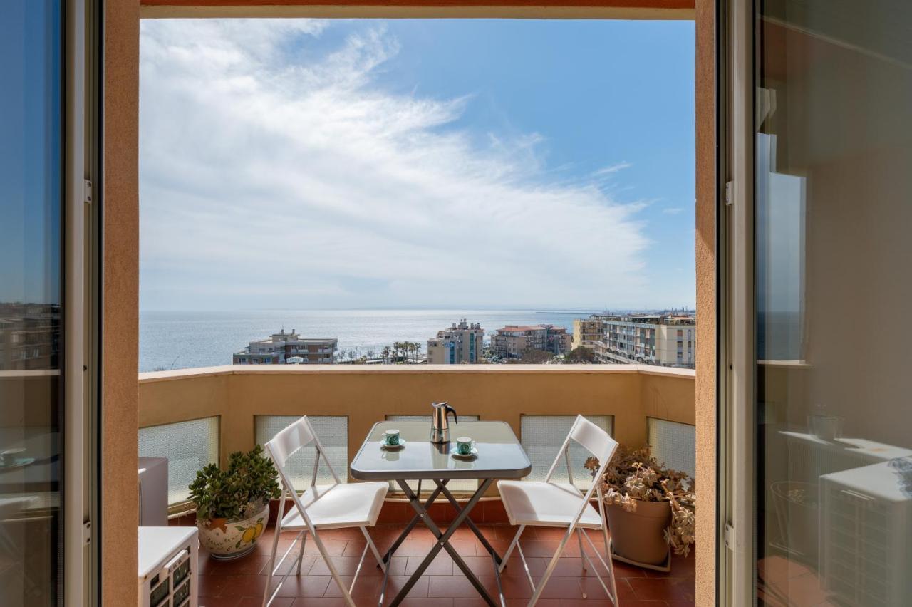 Catania Seaview Apartment With Balcony Экстерьер фото